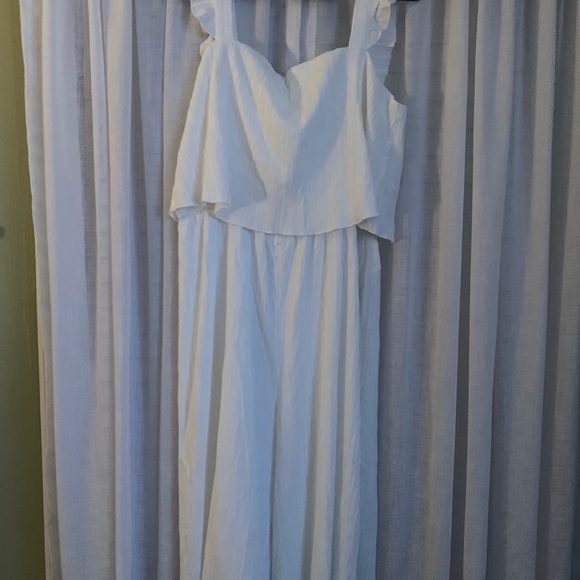 Sade Ruffle Textured Jumpsuit - Picture 2 of 3